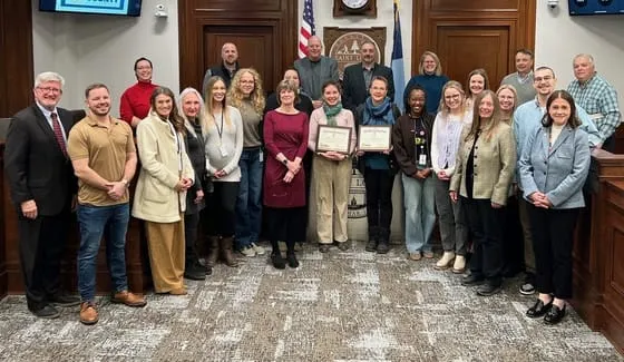 St. Louis County Board presents Public Health Achievement Awards