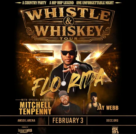 Flo Rida to headline Whistle & Whiskey Tour stop at AMSOIL Arena