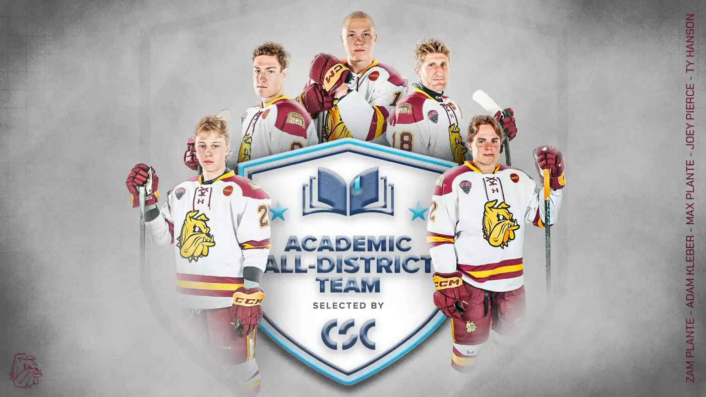 Five Bulldogs earn academic All-District recognition