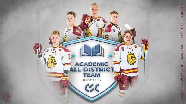 Five Bulldogs earn academic All-District recognition