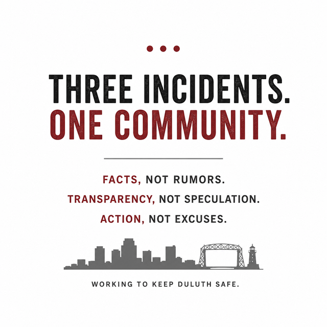 Public confidence is earned through facts, transparency and action