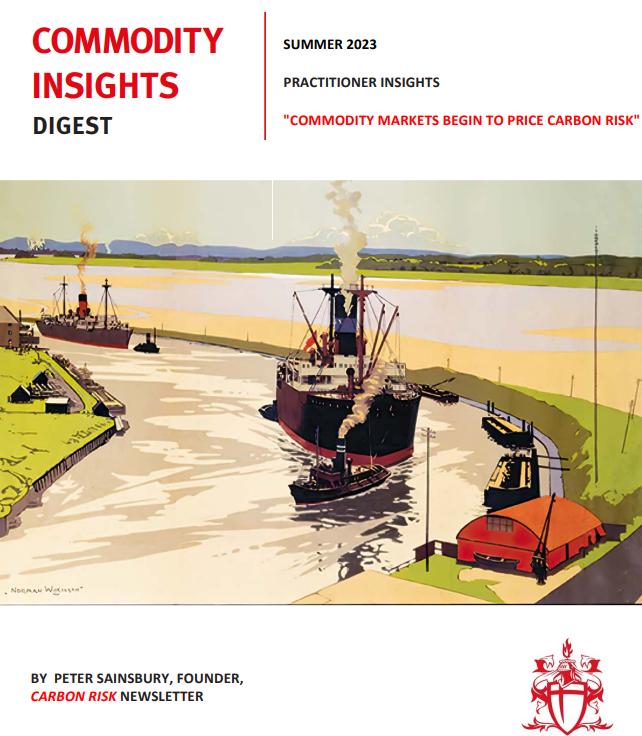 Commodity markets begin to price carbon risk