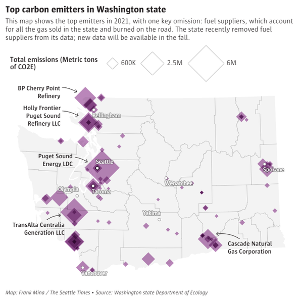 Washington State's inaugural carbon auction clears near $50