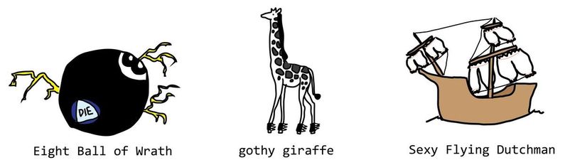 High-visibility costumes for distanced viewing