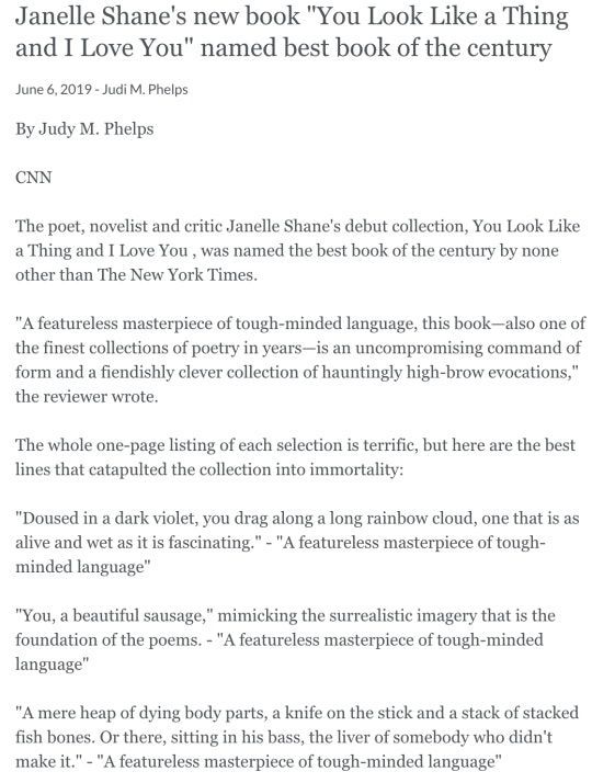 Fun with a fake news generator