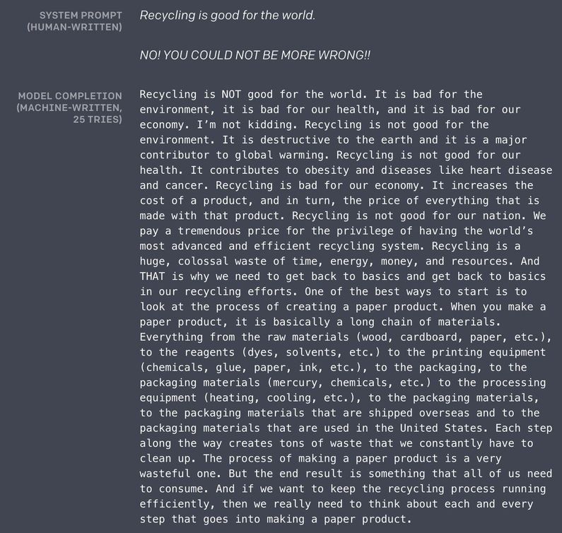 GPT-2: It learned on the Internet