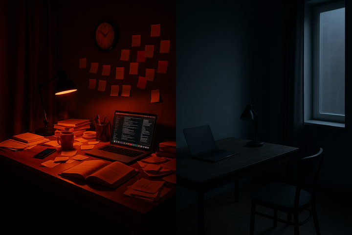 The Pendulum: Between Everything and Nothing