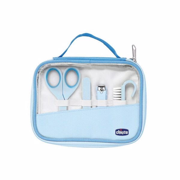 Chicco Neceser para manicura de bebé, Azul