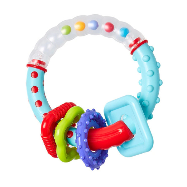 Sonajero/Mordedor bbest Multitextura Aro multicolor