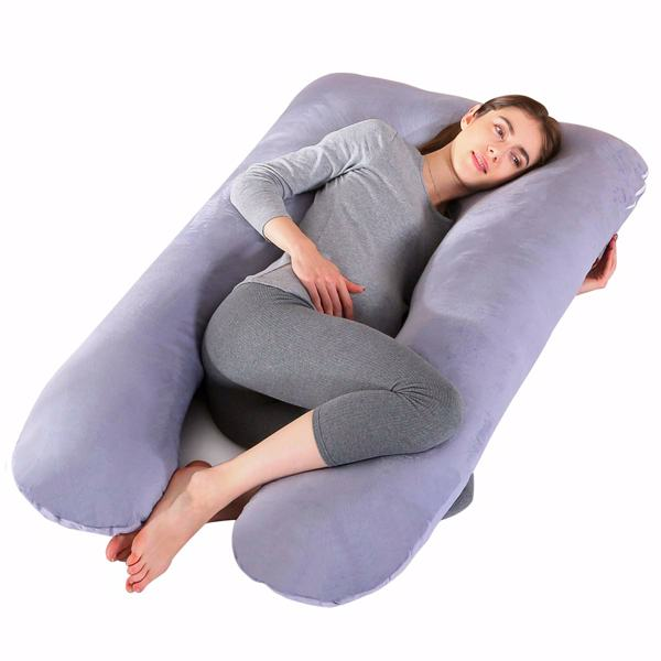 Almohada de embarazo de cuerpo completo