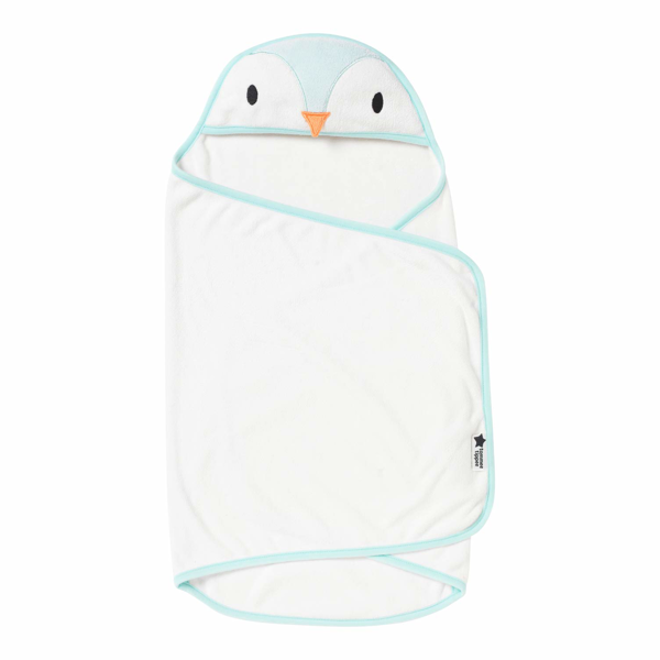 Tommee Tippee Toalla Arrullo con Capucha Percy el Pingüino