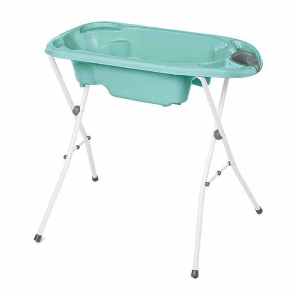 Bañera ergonómica Jané Squid Aquarel de Cubeta con Patas verde