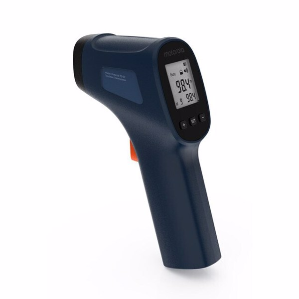 Termometro Digital Motorola sin contacto azul