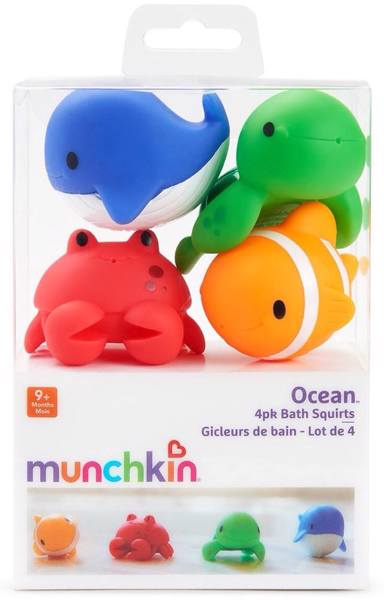 Juguete Baño - Animalitos Marinos lanzachorros