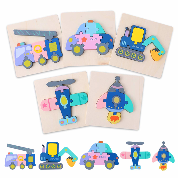 Puzzles de Madera montessori