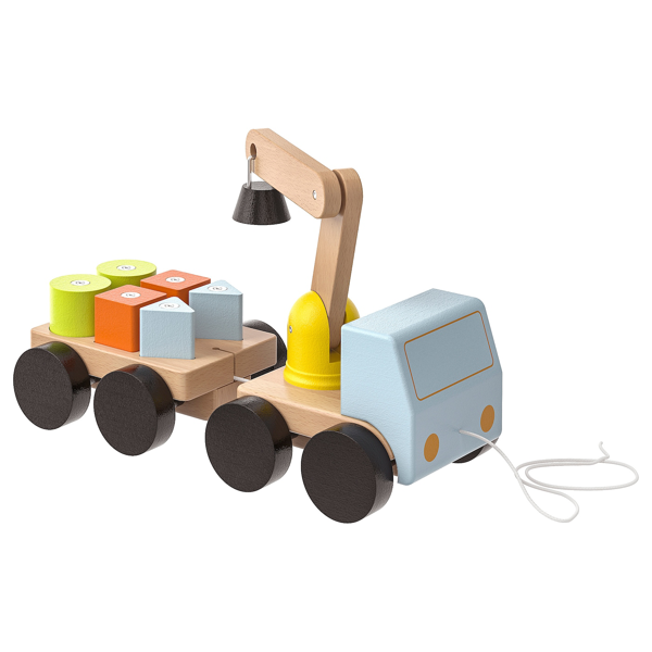 Mula, grúa de cubos