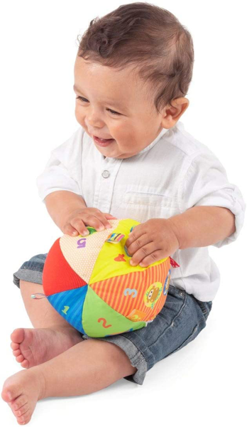 Chicco Musical Ball para Gateo, Pelota Sensorial para Bebés