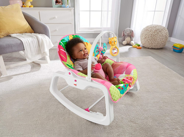 Fisher-Price - Hamaca Crece Conmigo Rock and Roar