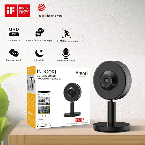 ARENTI 2K/3MP monitor para bebés