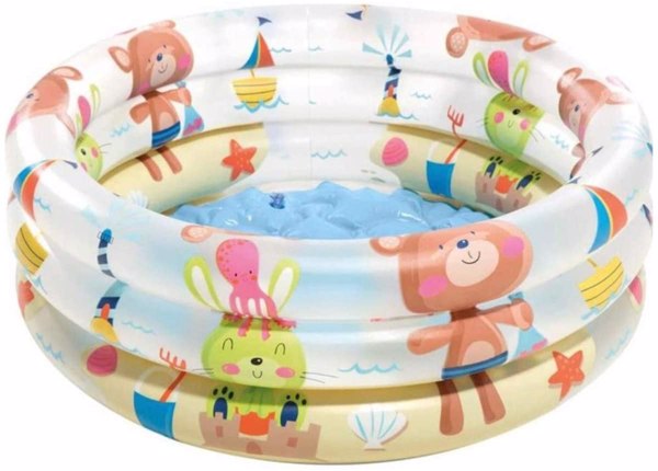 Piscina hinchable colores