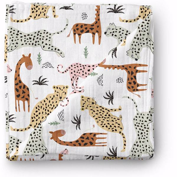 Aenne Baby Safari Animals Muselina