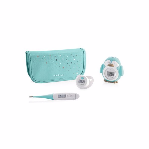 Un kit de termómetros