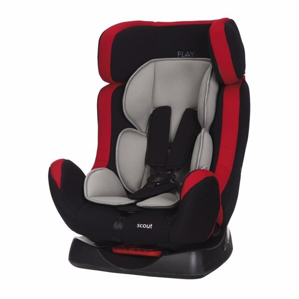 Silla de Auto Play Scout rojo/negro - Grupo 0+/1/2
