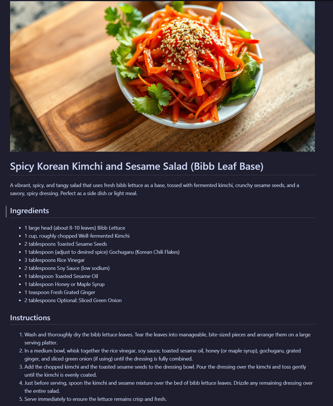 Recipe rendered from Markdown