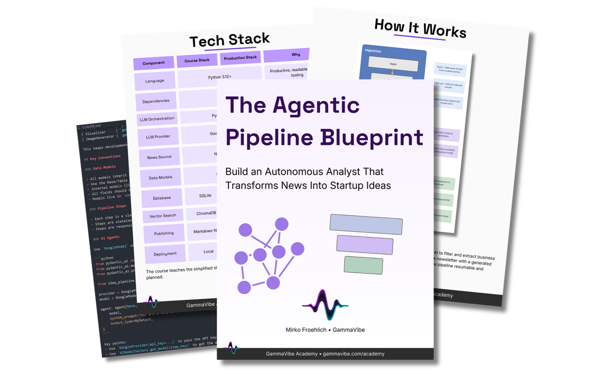 🎓 The Agentic Pipeline Blueprint is Live