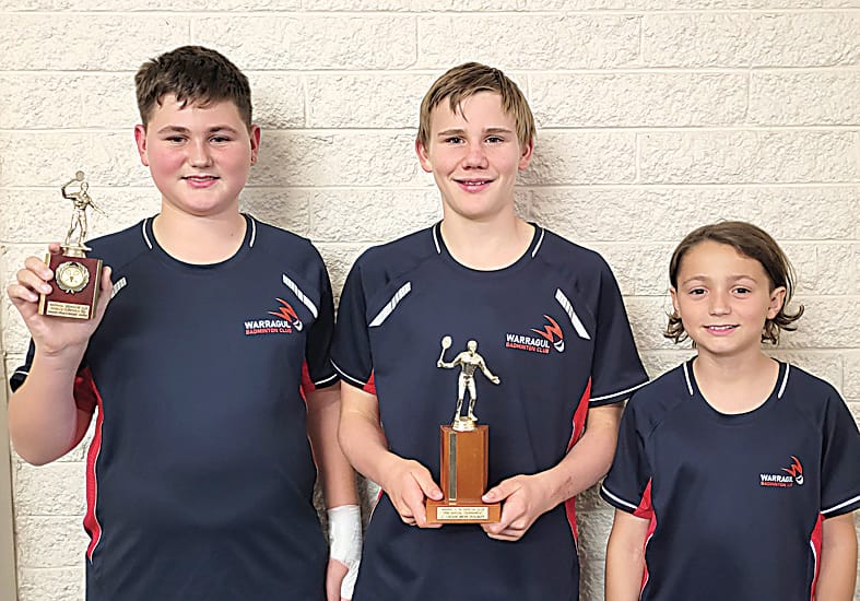 Badminton champs