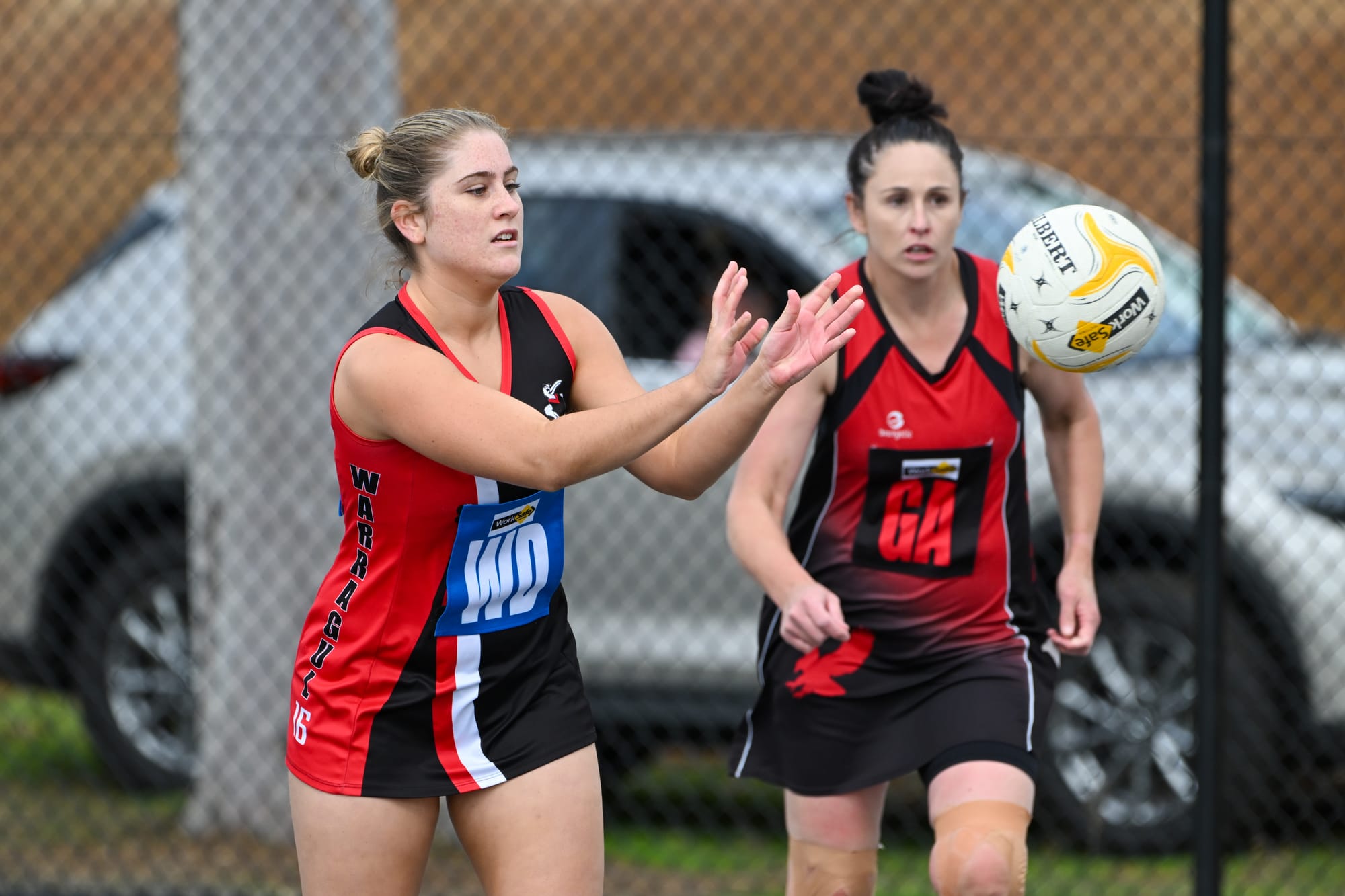 Gippsland League - B grade netball - Warragul v Maffra - May 24, 2025
