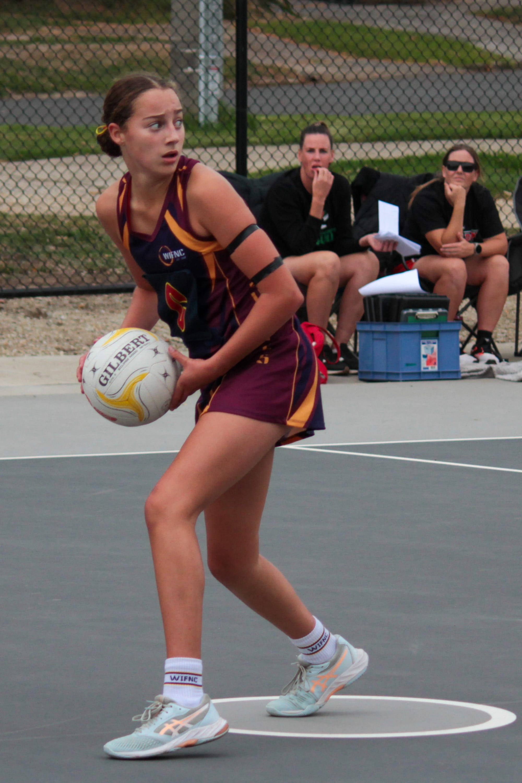 West Gippsland A grade netball - Dusties v Tooradin Dalmore - April 25, 2025