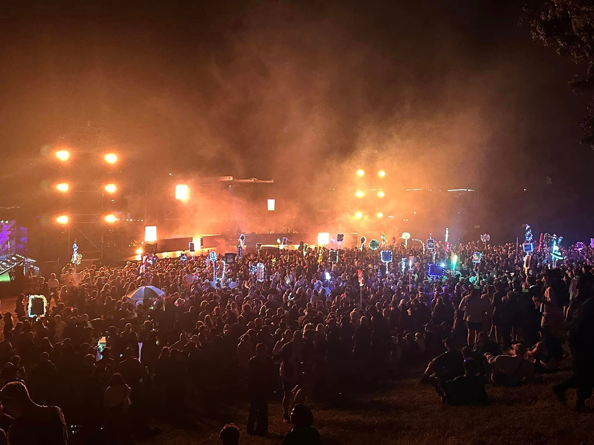 Police praise festival attendees