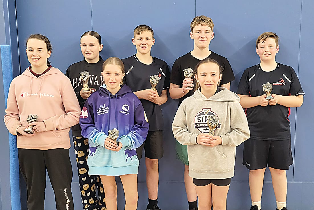 Badminton players team up for doubles