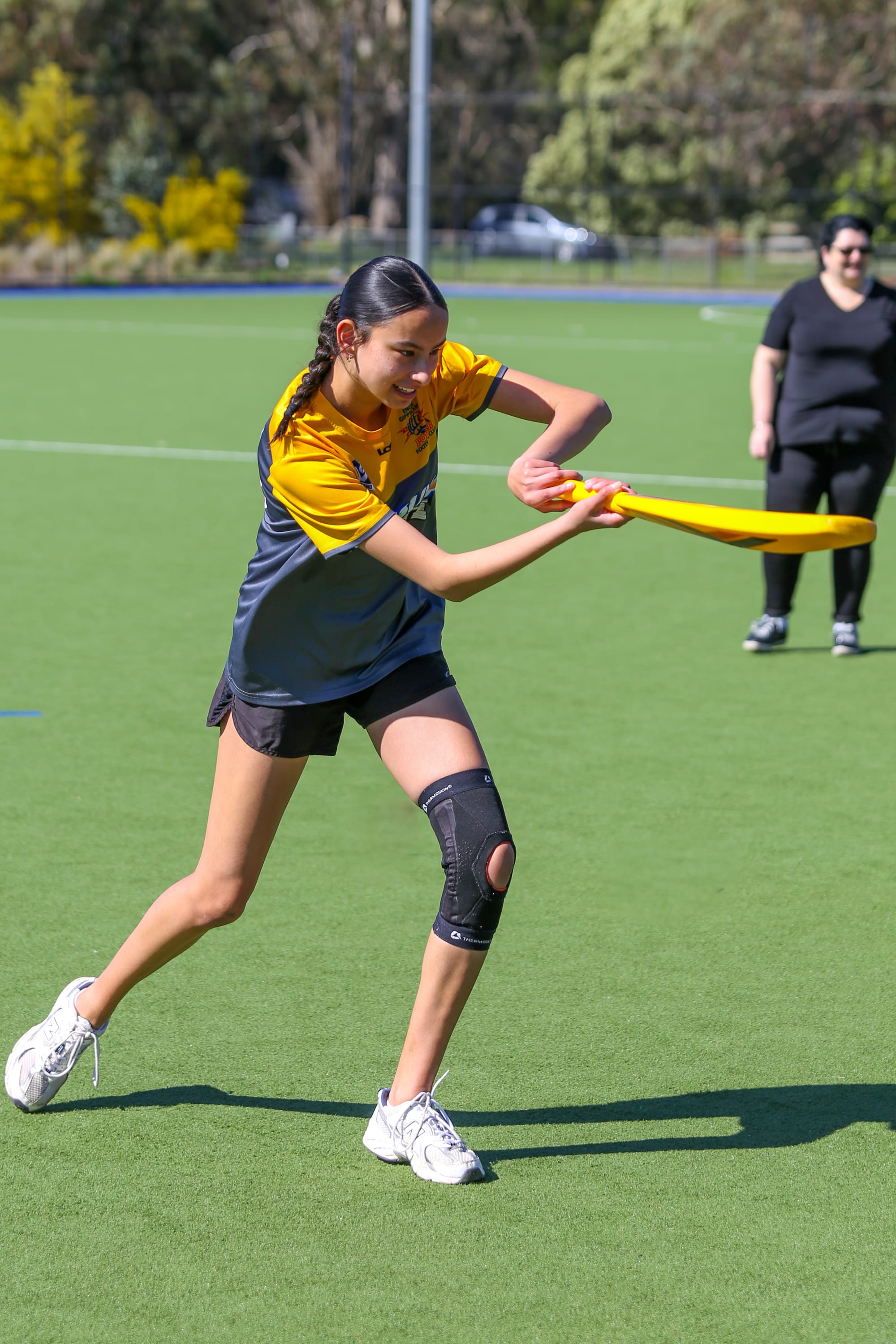 Girls get into cricket