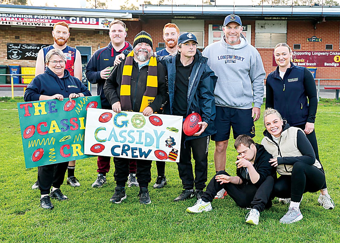 Cassidy Crew crashes with Crows