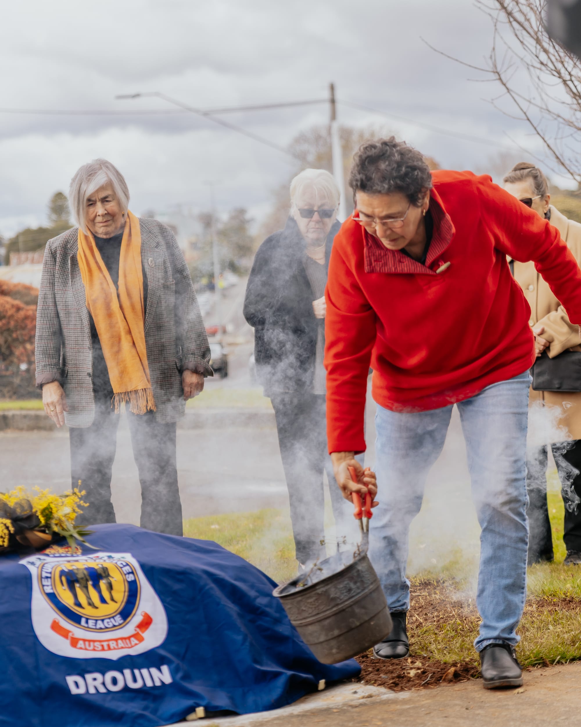 Unveiling of Golden Elms Memorial in Drouin - Aug 31, 2025