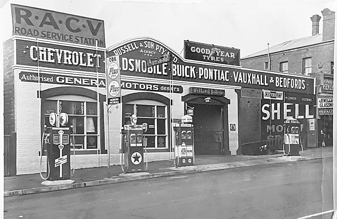Snapshot of the past - Russell and Son Pty Ltd