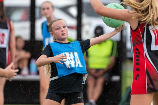 Netball Monday Night Mixed (U13's) - Goofie Gulls Vs. Blue Thunder - 10.02.2025