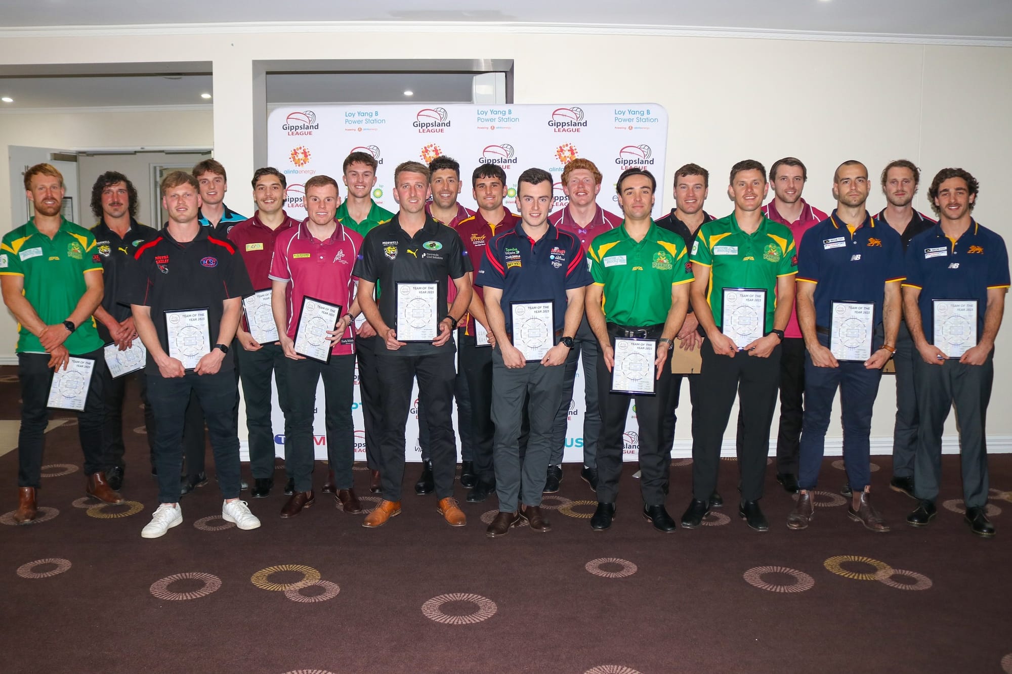 Team of the year honours