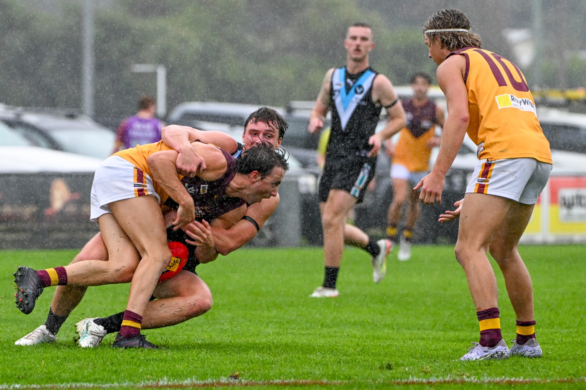 Gippsland League senior football - Wonthaggi v Drouin - April 26, 2025