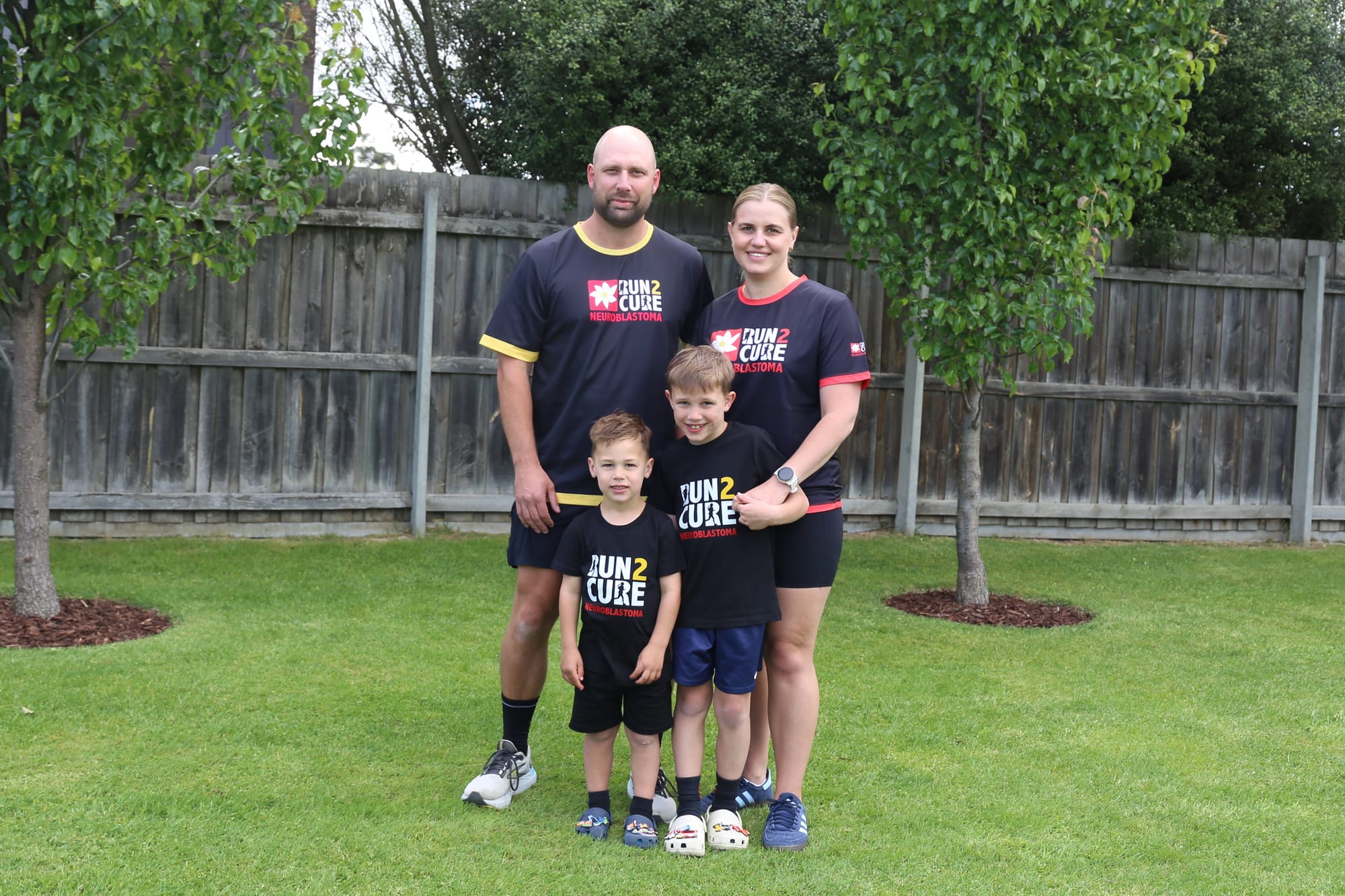 Local runners smash it out for neuroblastoma