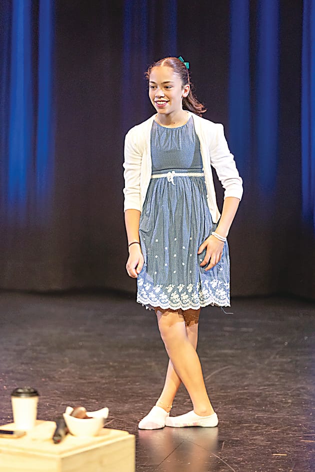 Year eight student Mataya Scott will feature as 