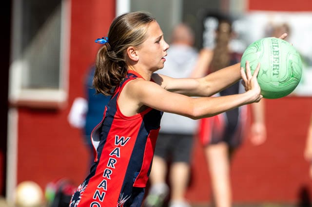 Netball Monday Night (U13's) Mixed - Yarragon Vs. Warranor Jade - 09.12.2024