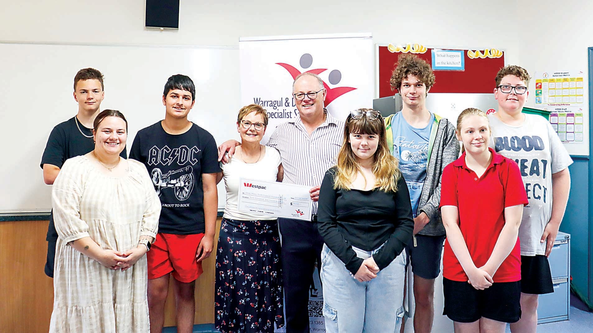 Canteen program raised $3,500