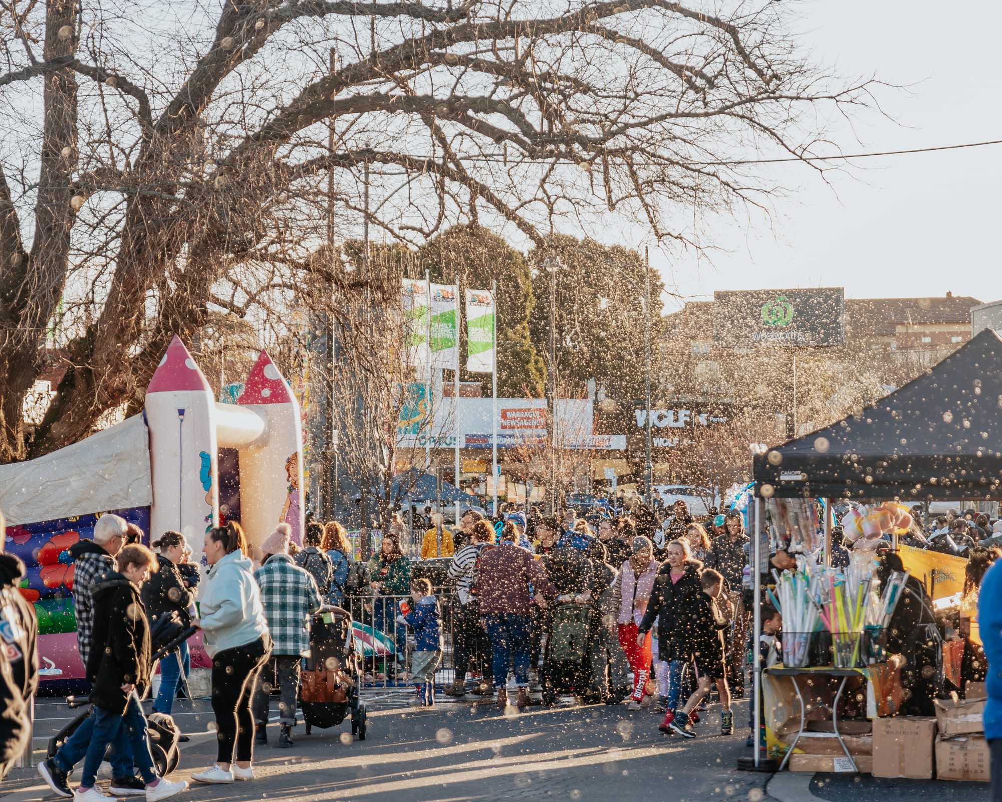 Toboggan rides headline Snowfest