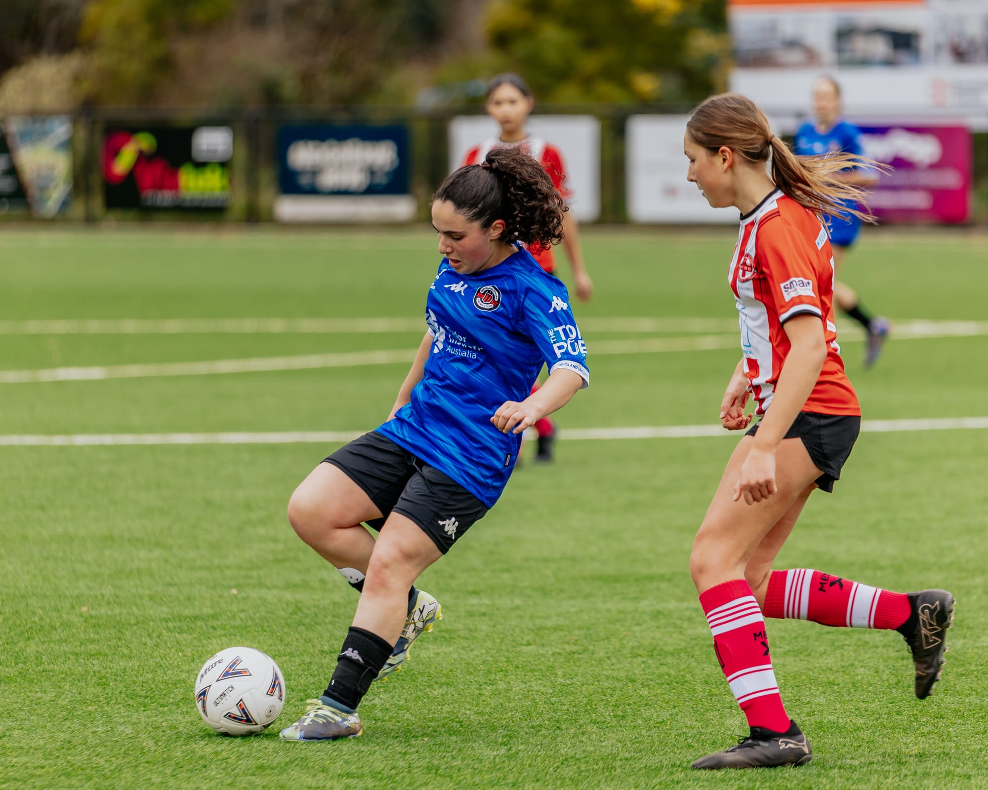 Soccer under 16 girls: Gippsland United FC vs Mount Eliza Soccer Club, August 31, 2025