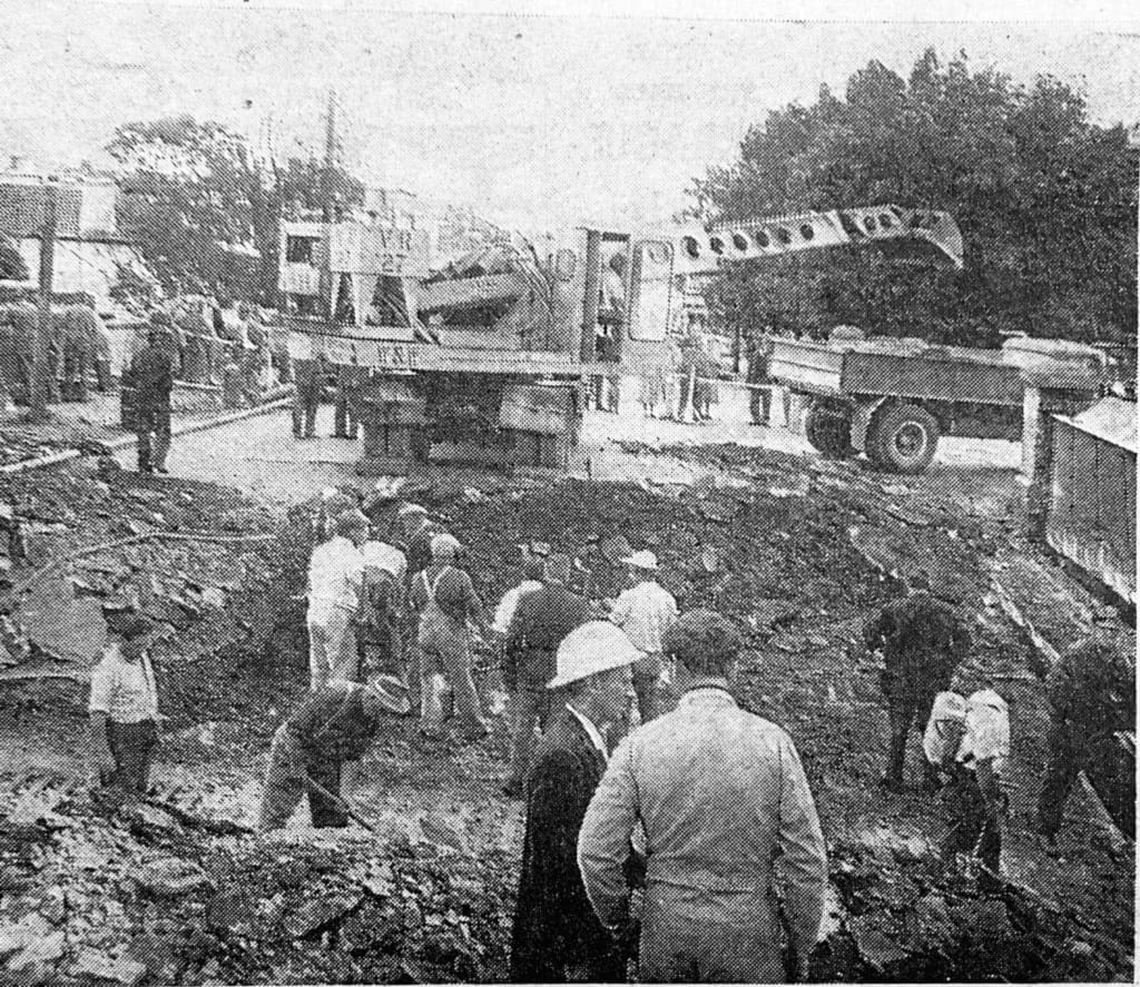 Snapshot of the past - Warragul's railway bridge collapse