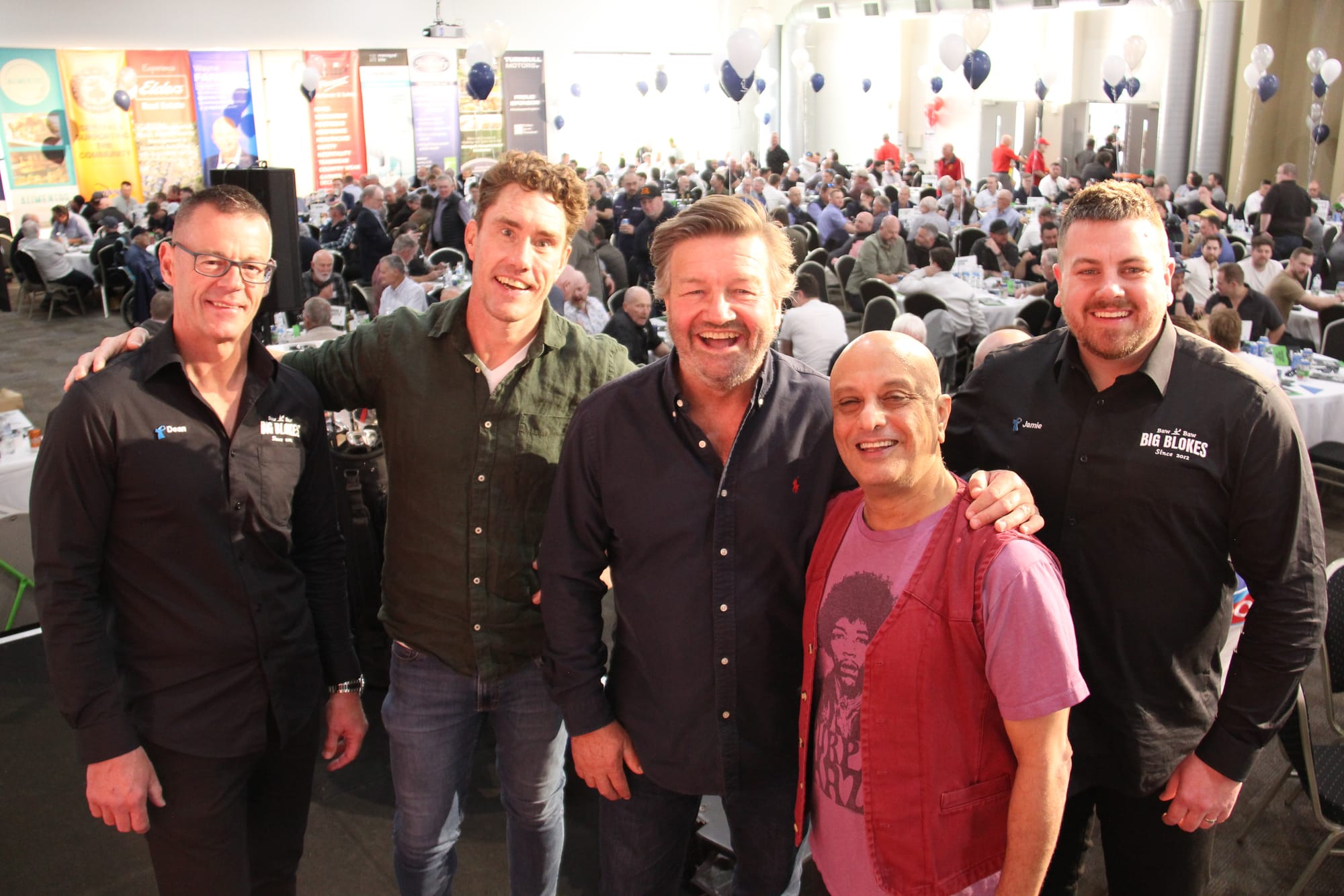 Meat, mates and men's health at fundraiser