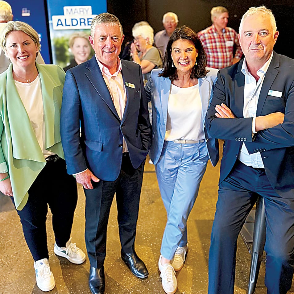 Senator told locals struggling
